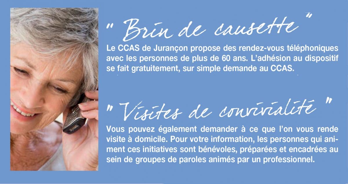 Image explicative du service "brin de causette". Pour en savoir plus, contacter le CCAS.